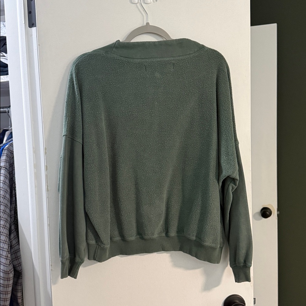 Green quarter zip - Picture 2 of 4